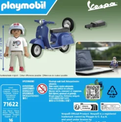 1969 VESPA 150 SPRINT VELOCE - BLEU - 71622