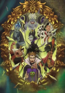 VILLAINS - PUZZLE COMPACT 1000 PIECES