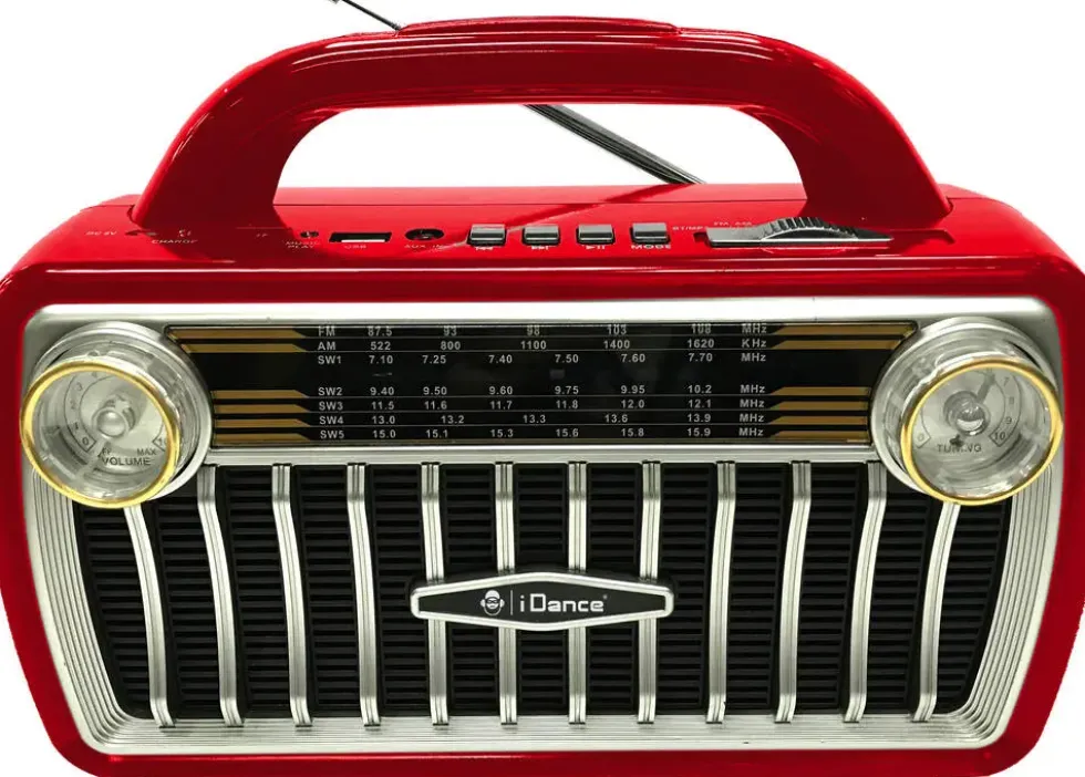 VINTAGE 100 ENCEINTE BLUETOOTH RADIO FM