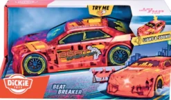 VOITURE A FRICTION DICKIE LIGHT STREAK BEAT RUSH 20 CM