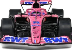 1/18 VOITURE ALPINE A522 PINK F. ALONSO BAHREIN GRAND PRIX 2022