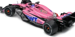 1/18 VOITURE ALPINE A522 PINK F. ALONSO BAHREIN GRAND PRIX 2022