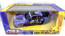 VOITURE BMW M4 GT3 WITH WASA VIOLET 1:24