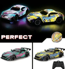 VOITURE DE COURSE FIERCE LED RADIOCOMMANDEE 1:18