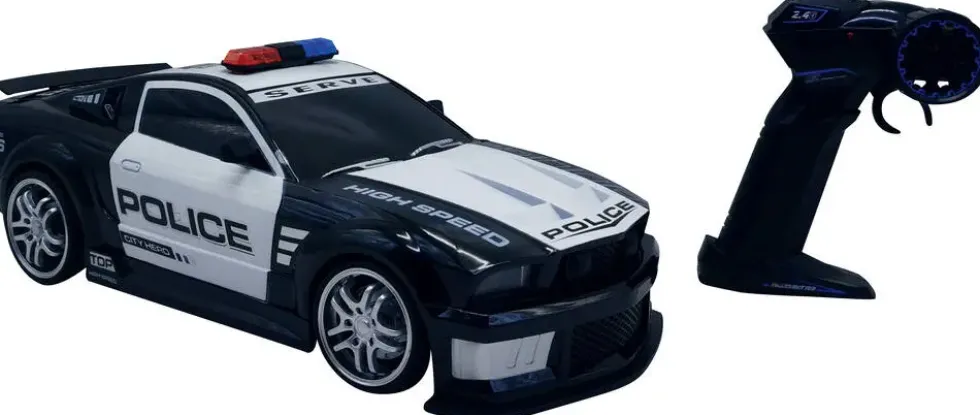 VOITURE DE POLICE RADIOCOMMANDEE 1:12