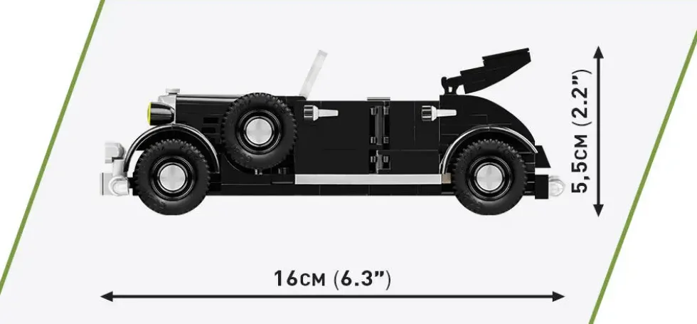 VOITURE HORCH 830BL DE CHARLES DE GAULLE 1:35