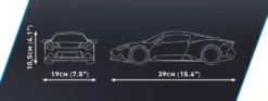 VOITURE MASERATI MC20 1:12