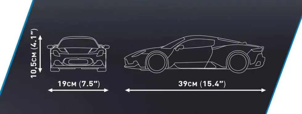 VOITURE MASERATI MC20 1:12