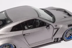 1/18 VOITURE NISSAN GT-R R35 LIBERTY WALK BODY KIT 2.0 ARGENT 2023