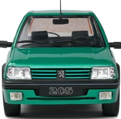 1/18 VOITURE PEUGEOT 205 GTI GRIFFE GREEN 1992