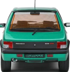 1/18 VOITURE PEUGEOT 205 GTI GRIFFE GREEN 1992