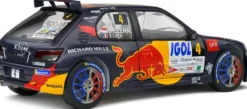 1/18 VOITUREPEUGEOT 306 MAXI NOIR #4 S.LOEB / D.ELENA RALLYE DU MONT BLANC 2021