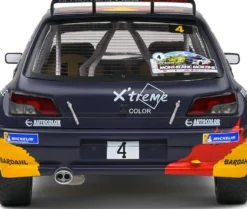 1/18 VOITUREPEUGEOT 306 MAXI NOIR #4 S.LOEB / D.ELENA RALLYE DU MONT BLANC 2021