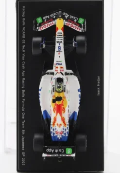 1/64 VOITURE RACING BULLS VCARB 02 F1 TEAM N6 8EME GP JAPON 2025 ISACK HADJAR
