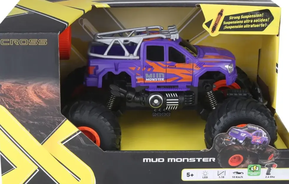 1/18 VOITURE RADIOCOMMANDEE MUD MONSTER 2.4GHZ