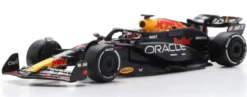 1/64 VOITURE RED BULL RACING RB20 N1 ORACLE RED BULL RACING VAINQUEUR GP BAHRAIN 2024 MAX VERSTAPPEN