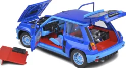 1/18 VOITURE RENAULT 5 TURBO BLUE 1981