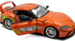 1/18 VOITURE TOYOTA GR SUPRA TRIBUTE ORANGE 2024
