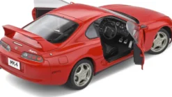 1/18 VOITURE TOYOTA SUPRA MK.4 - A80 RED 1993