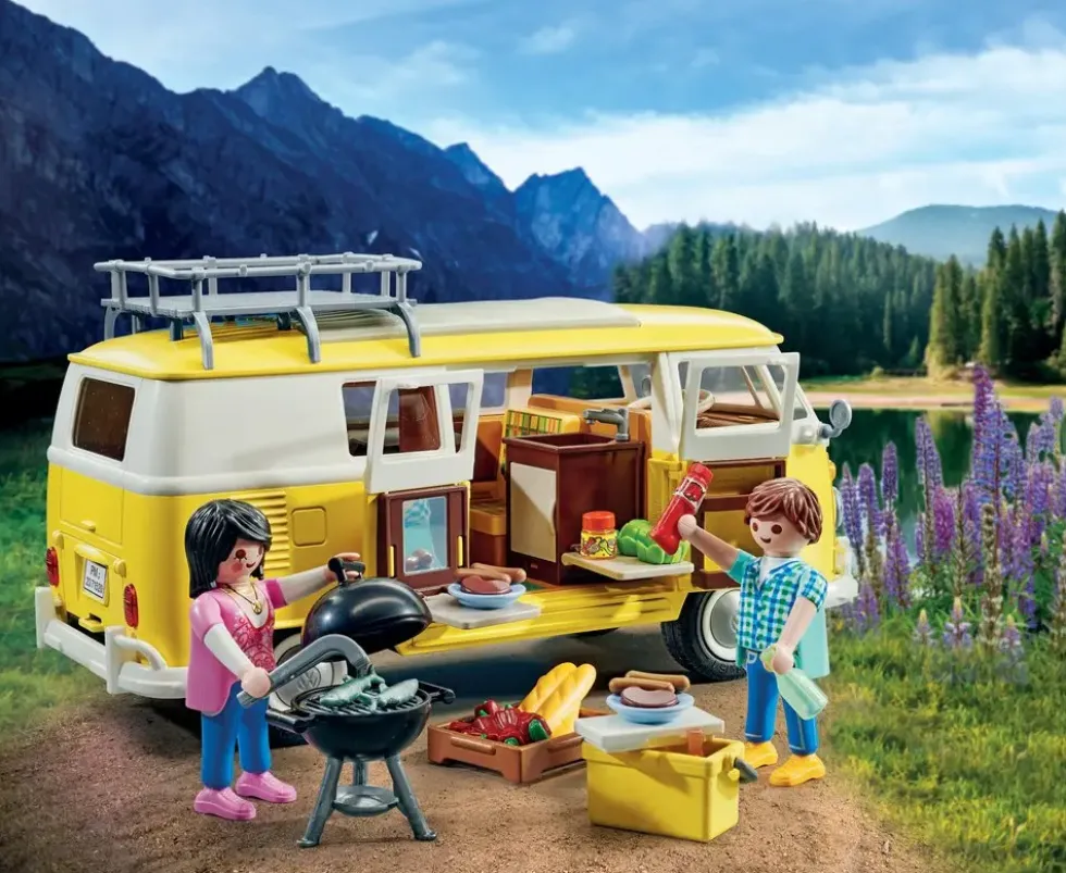 VOLKSWAGEN T1 COMBI JAUNE 71520