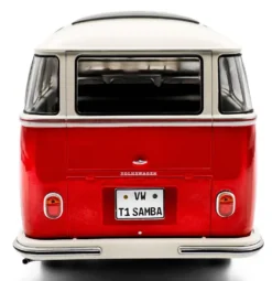1/18 VOLKSWAGEN T1 21 WINDOWS RED / WHITE 1962