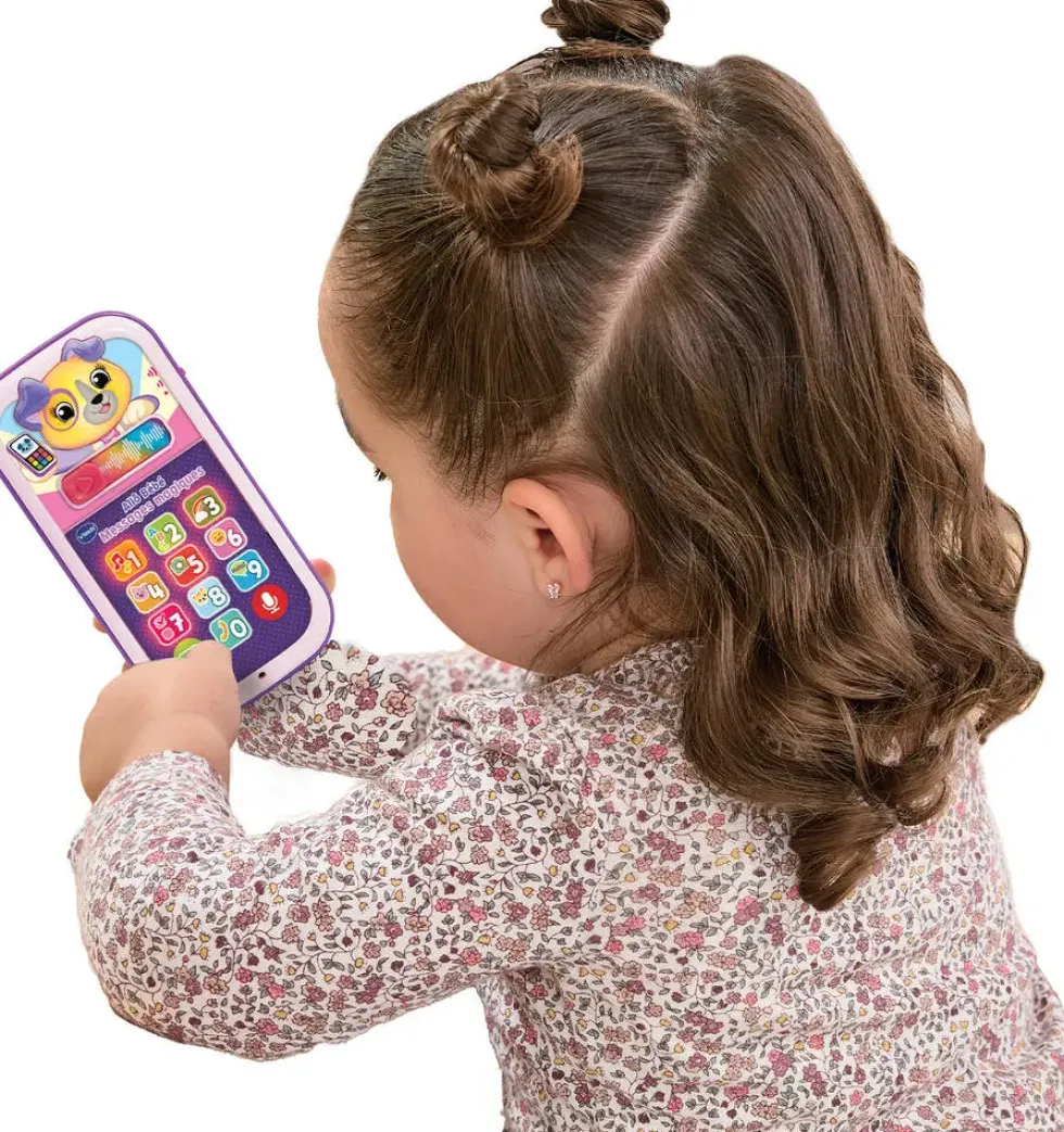 VTECH BABY - ALLO BEBE MESSAGES MAGIQUES ROSE