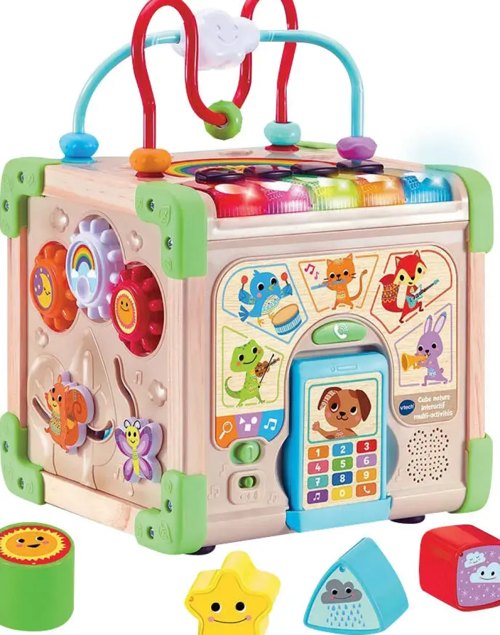 VTECH BABY - CUBE NATURE INTERACTIF MULTI-ACTIVITES