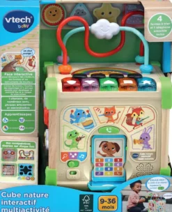 VTECH BABY - CUBE NATURE INTERACTIF MULTI-ACTIVITES