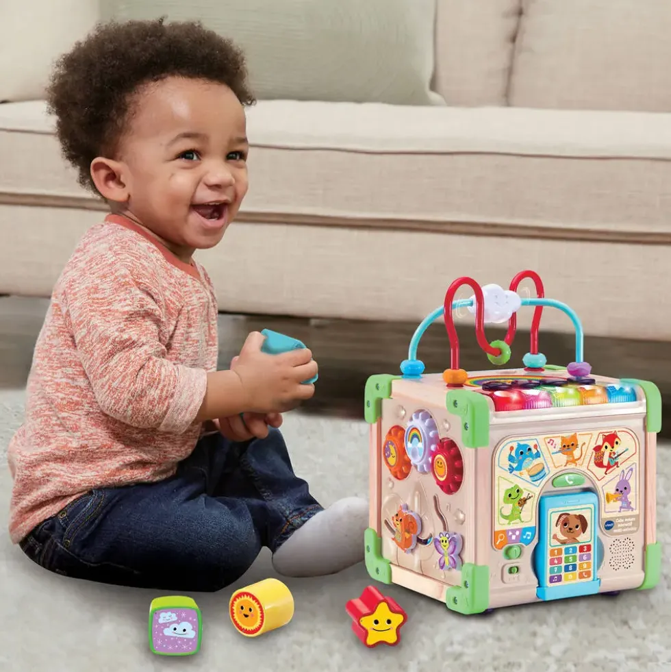 VTECH BABY - CUBE NATURE INTERACTIF MULTI-ACTIVITES