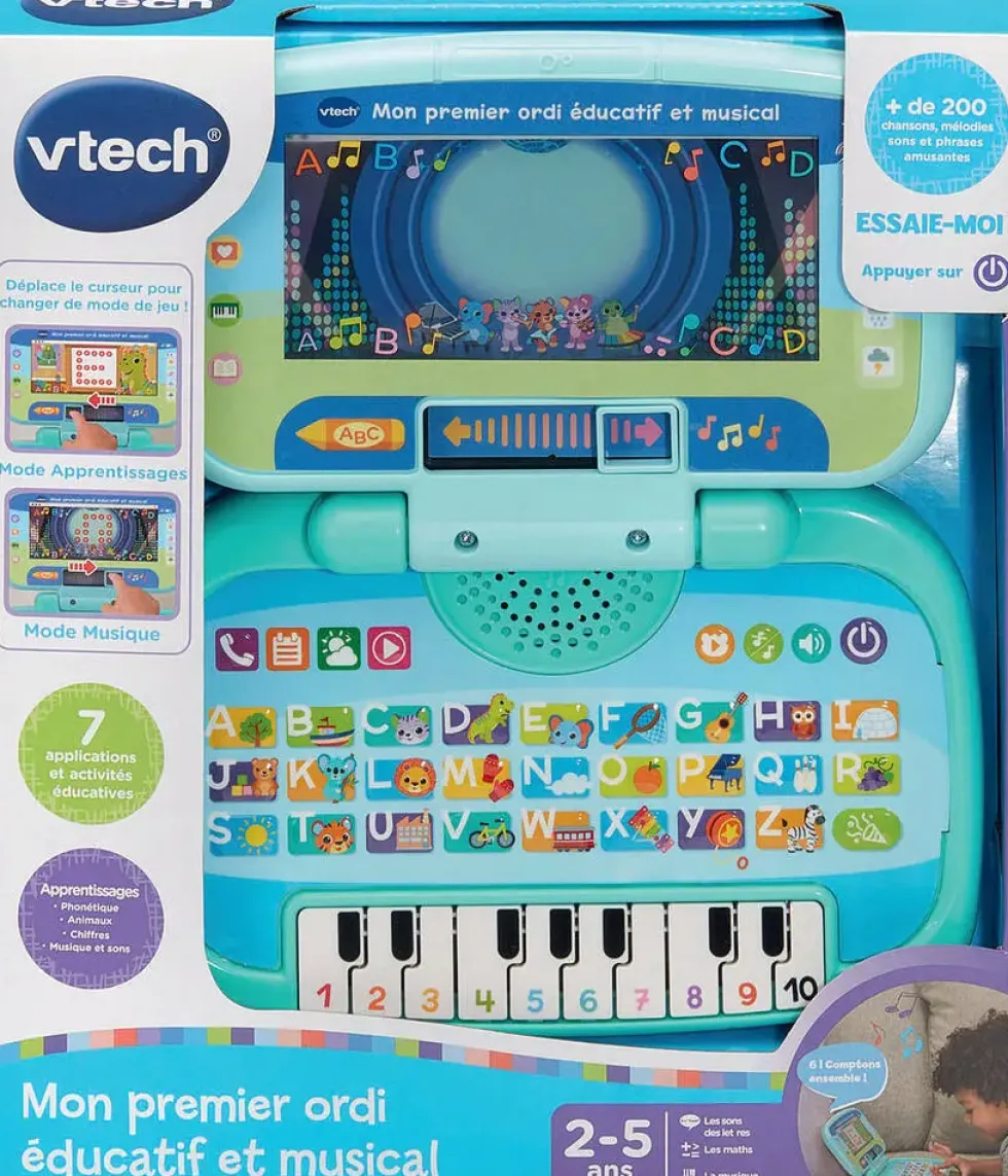 VTECH BABY - MON PREMIER ORDI EDUCATIF ET MUSICAL