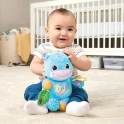 VTECH BABY - PELUCHE INTERACTIVE - THEO MON HIPPO CALIN