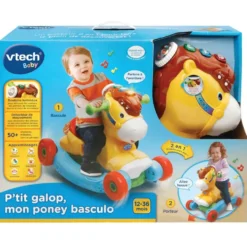 VTECH BABY - P'TIT GALOP MON PONEY BASCULO