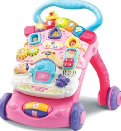 VTECH BABY - SUPER TROTTEUR PARLANT 2 EN 1 ROSE