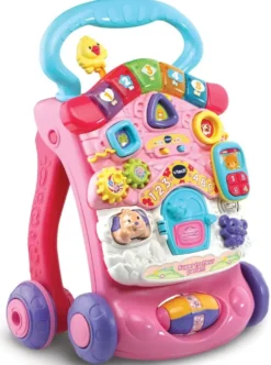 VTECH BABY - SUPER TROTTEUR PARLANT 2 EN 1 ROSE
