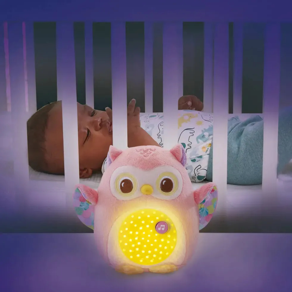 VTECH BABY - VEILLEUSE CHOUETTE ROSE
