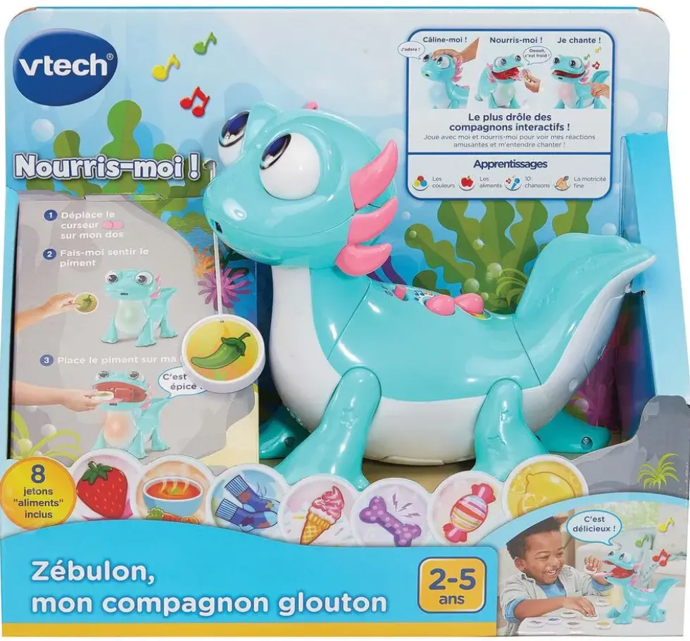 VTECH BABY - ZEBULON MON COMPAGNON GLOUTON