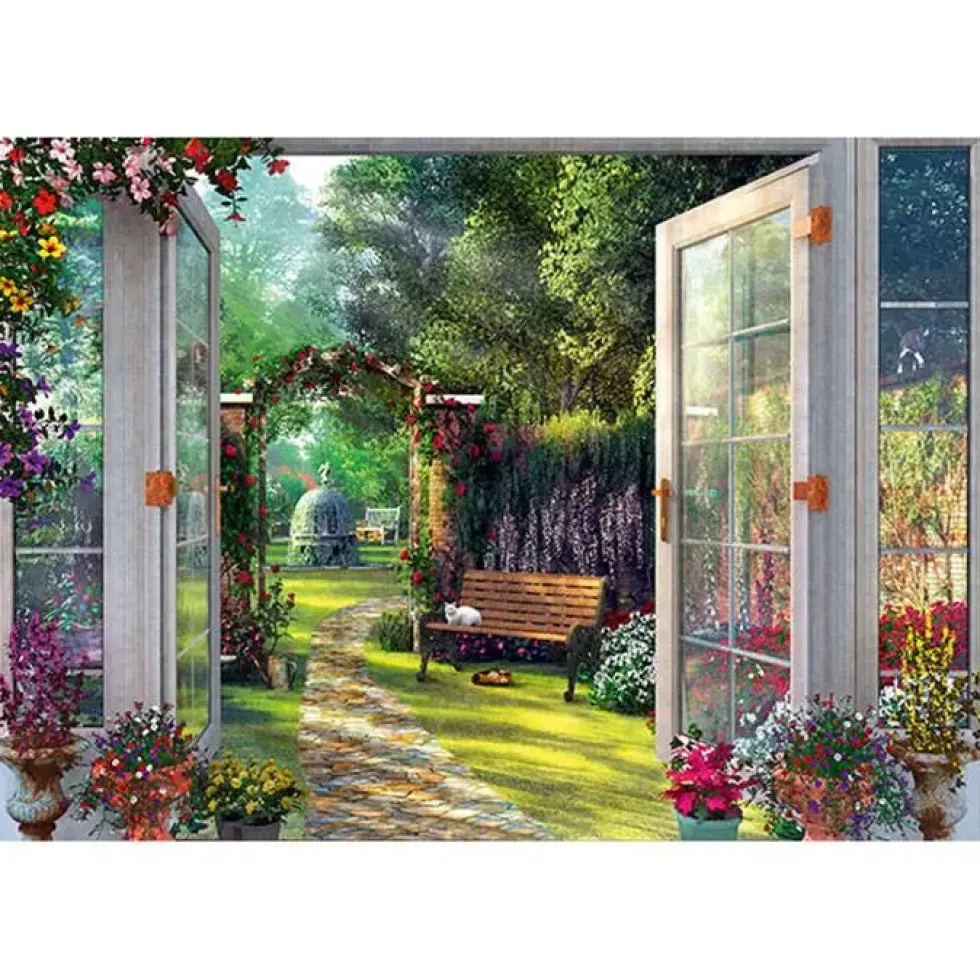 VUE SUR LE JARDIN ENCHANTE, 1000 PCS