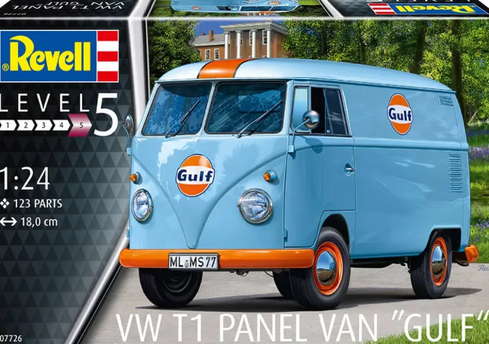 VW T1 PANEL VAN GULF DECORATION