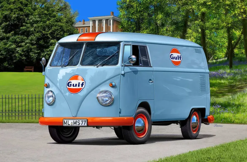 VW T1 PANEL VAN GULF DECORATION