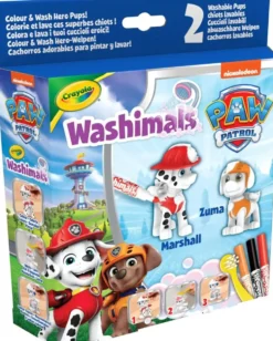 WASHIMALS 2 ANIMAUX PAT'PATROUILLE