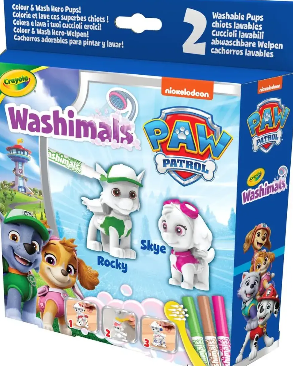 WASHIMALS 2 ANIMAUX PAT'PATROUILLE