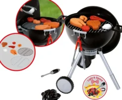 WEBER - BARBECUE ONE TOUCH PREMIUM AVEC CHARBON SONORE ET LUMINEUX