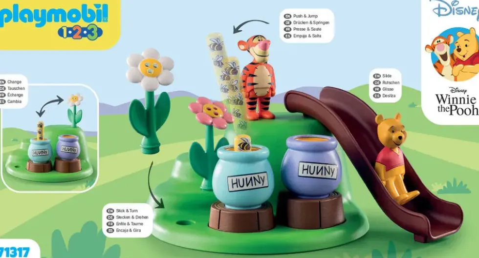 WINNIE ET TIGROU JARDIN - 71317