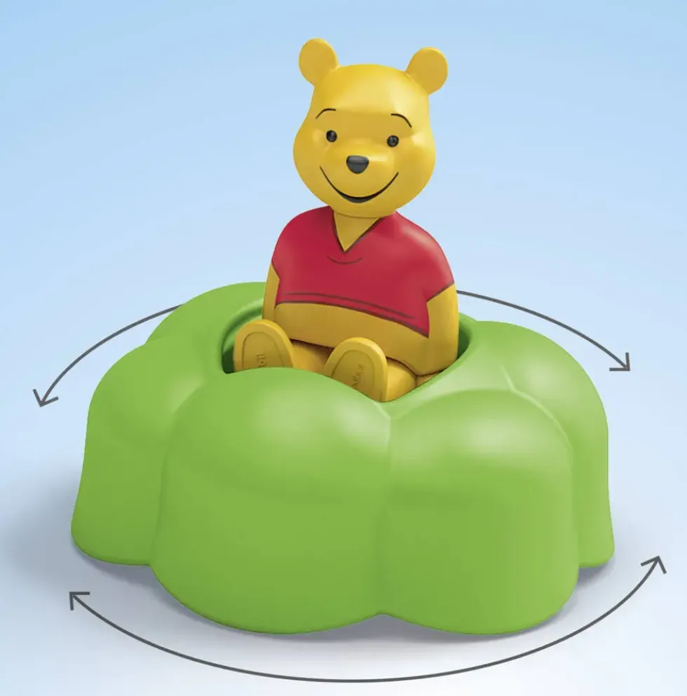 WINNIE L'OURSON ET PORCINET AVEC CABANE - 71693