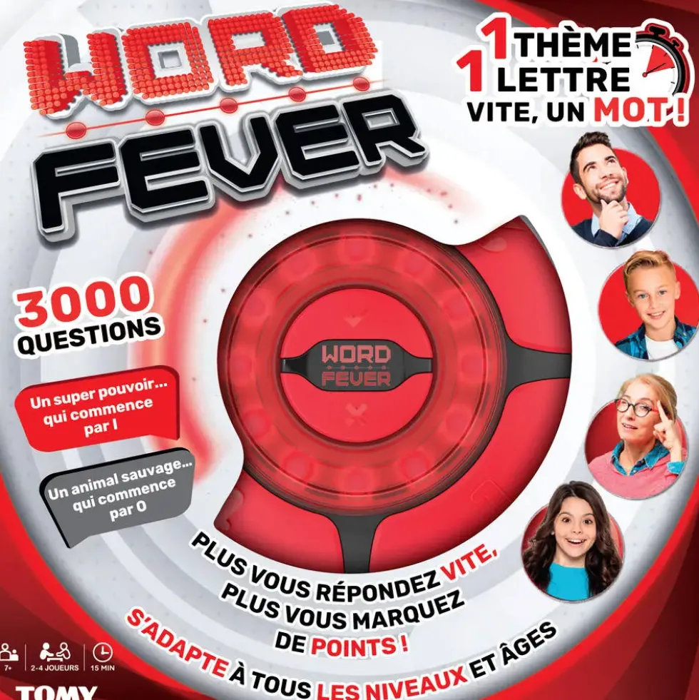 WORD FEVER - JEUX FAMILLE ELECTRONIQUE