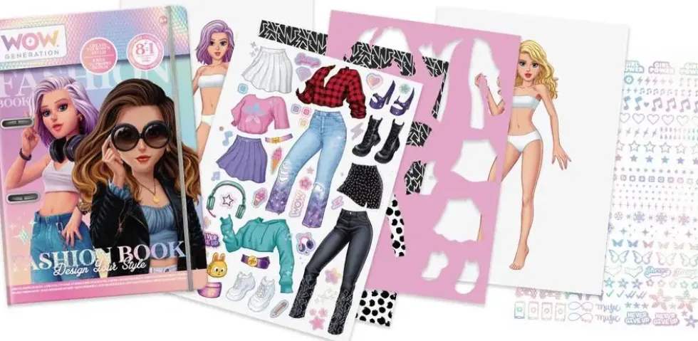 WOW GENERATION - KIT CREE TES DESSINS DE MODE