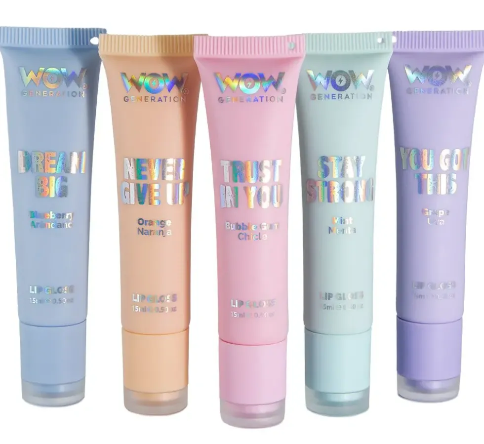 WOW GENERATION - MALLETTE DE 5 LIPGLOSS A PERSONNALISER AVEC CHARMS, PERLES ET ACCESSOIRES