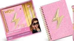 WOW GENERATION - SET CADEAU CARNET FANTAISIE ET STYLO DIAMANT
