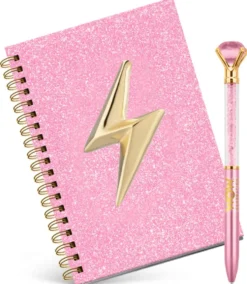 WOW GENERATION - SET CADEAU CARNET FANTAISIE ET STYLO DIAMANT