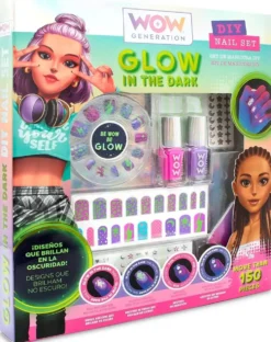 WOW GENERATION - SET DE MANUCURE DIY GLOW IN THE DARK